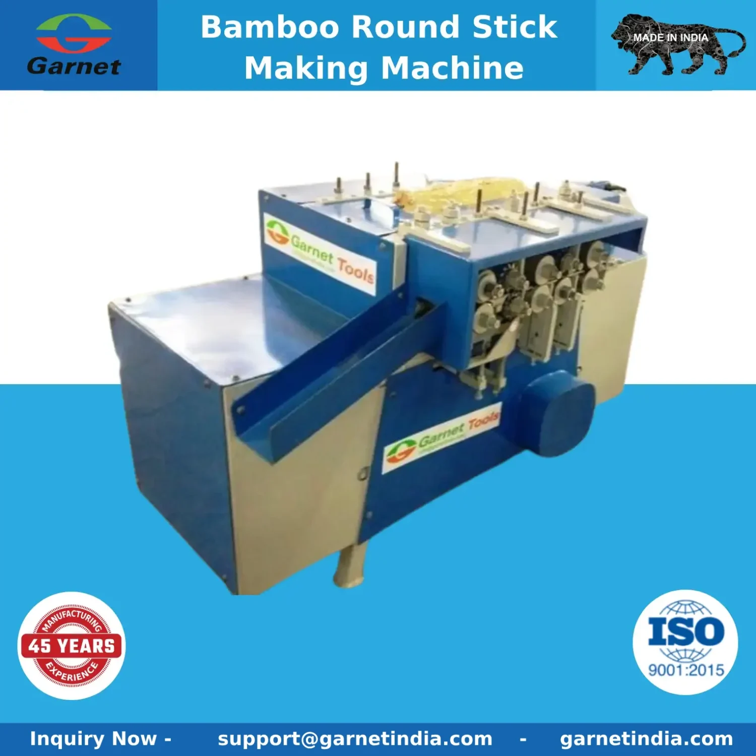 Bamboo Round Stick Making Machine