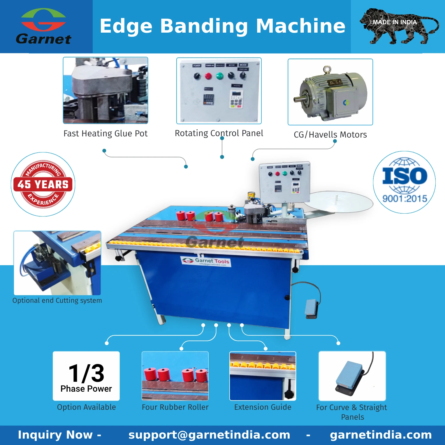 Edge banding machine price