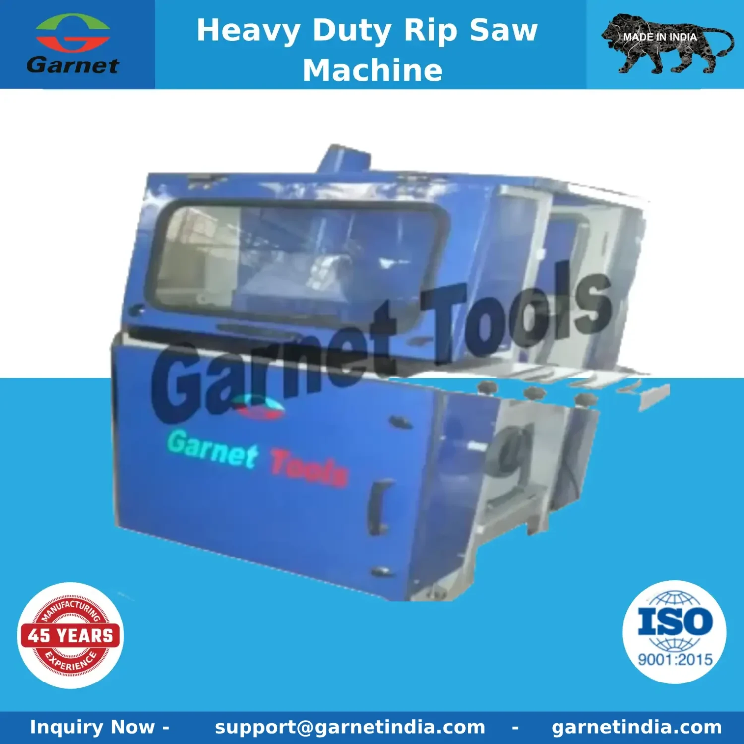 Heavy Duty Rip Saw Machine