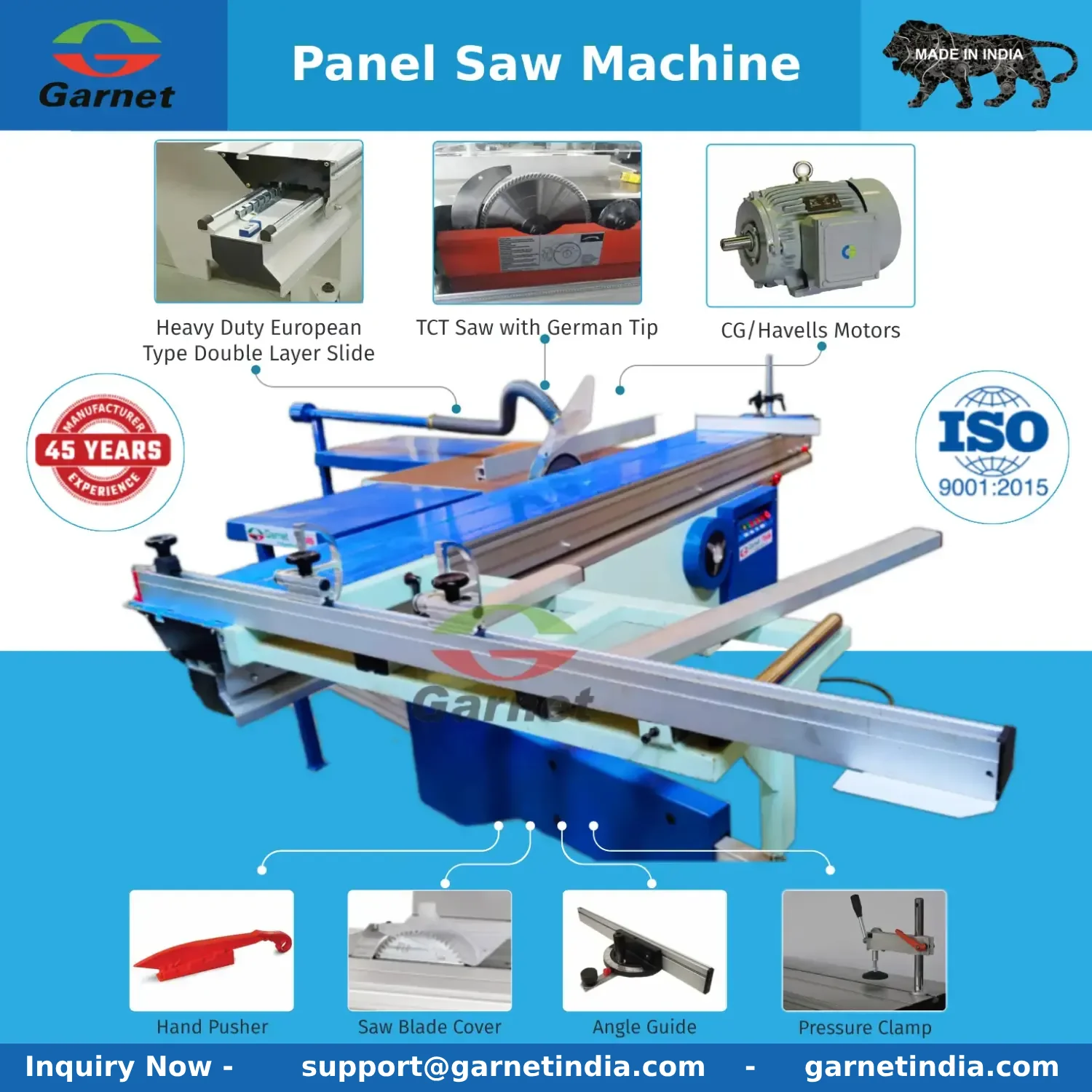 Heavy Duty Panel Saw Machine