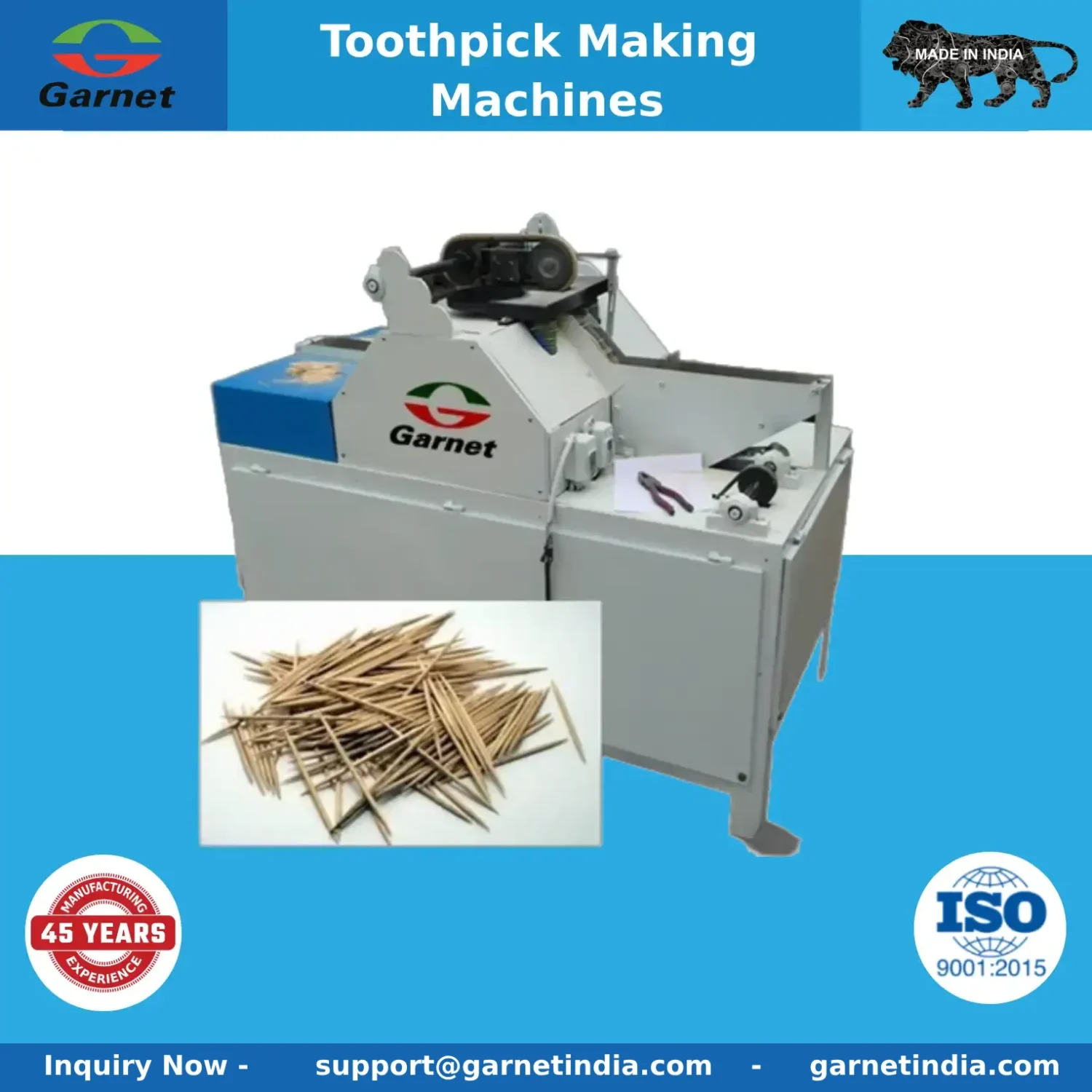 Toothpick Making Machine