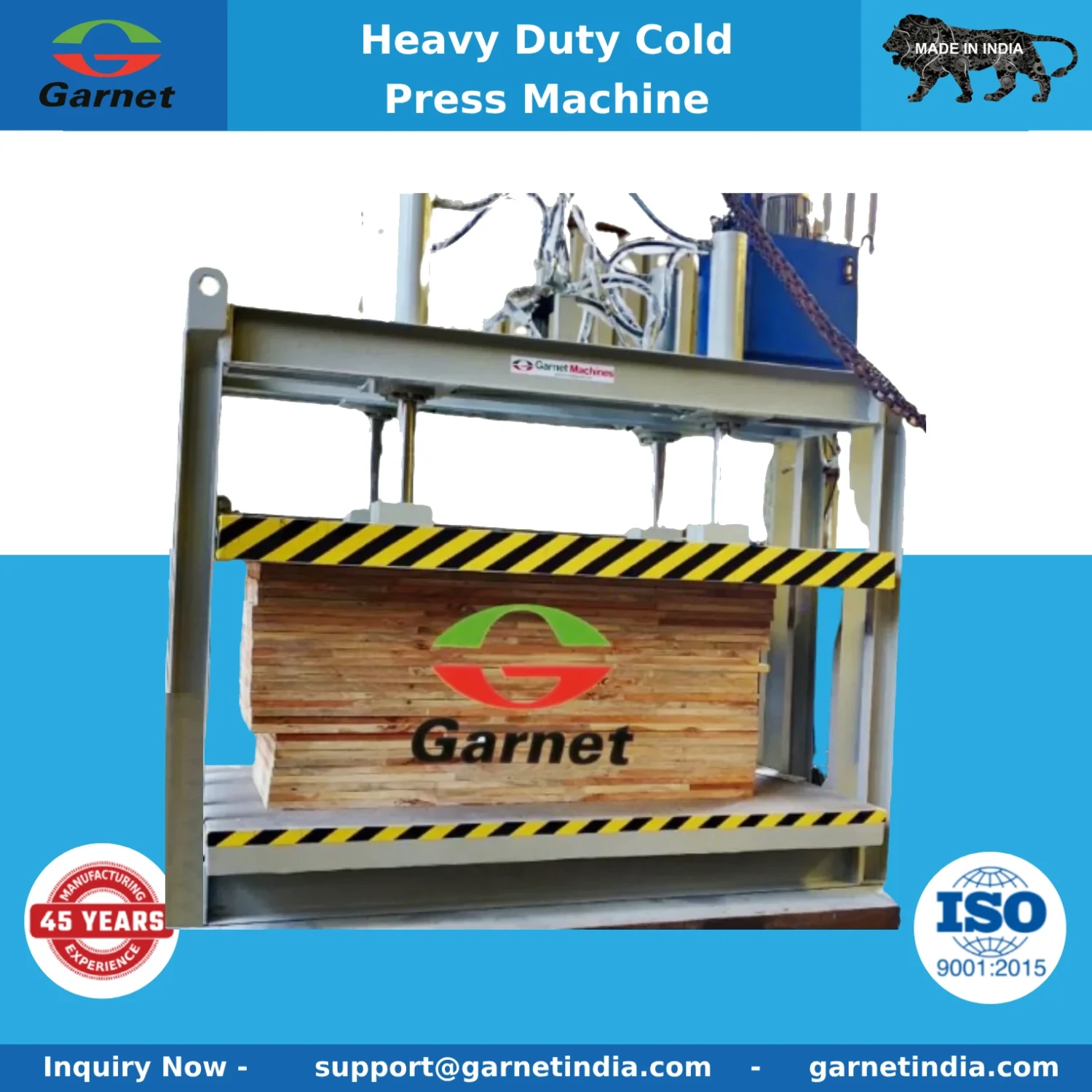 Heavy Duty Cold Press Machine