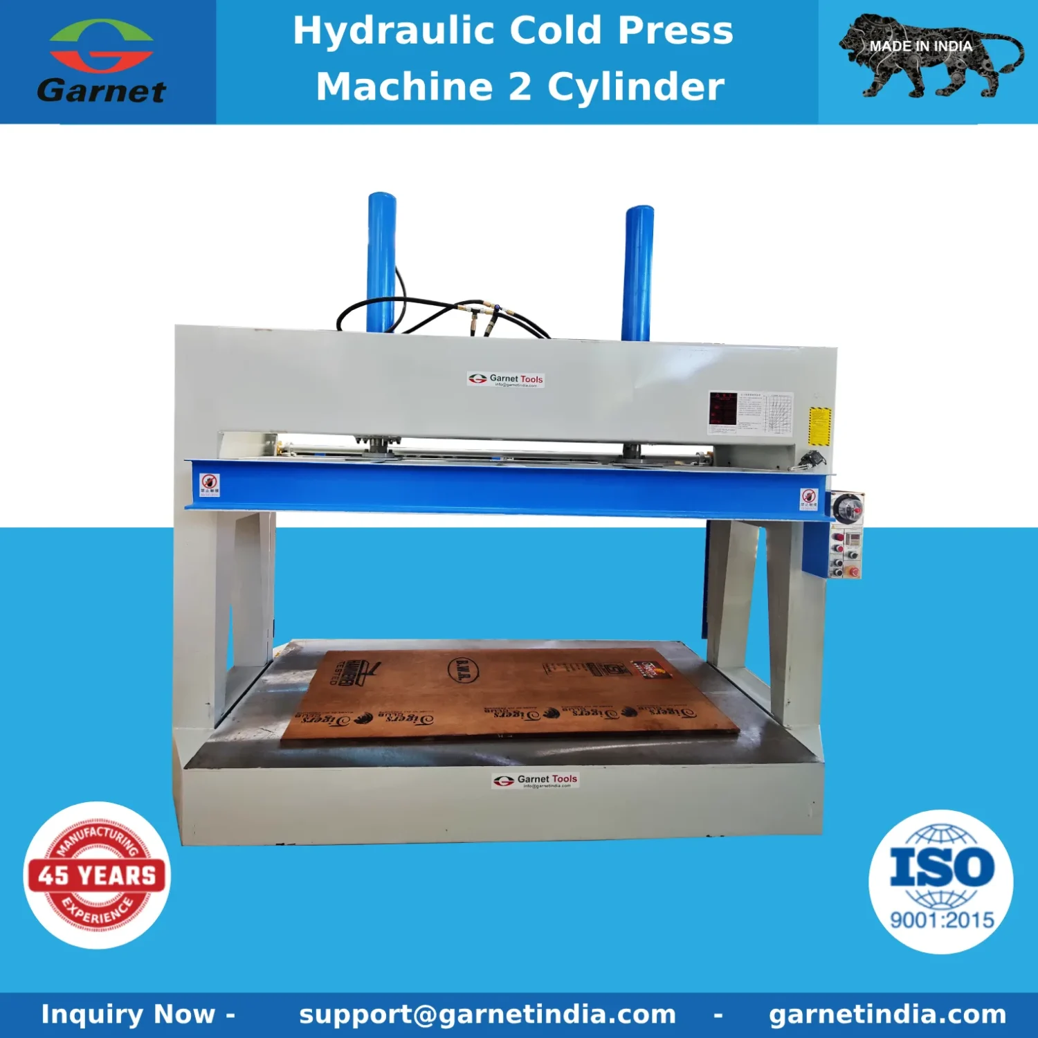 Hydraulic Cold Press Machine 2 Cylinder