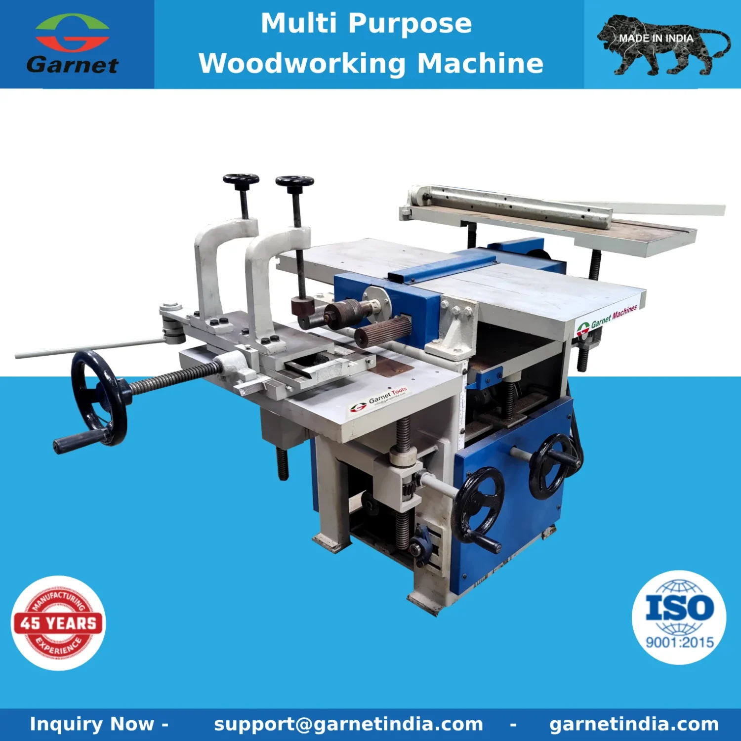 Multi Purpose Woodworking Machine