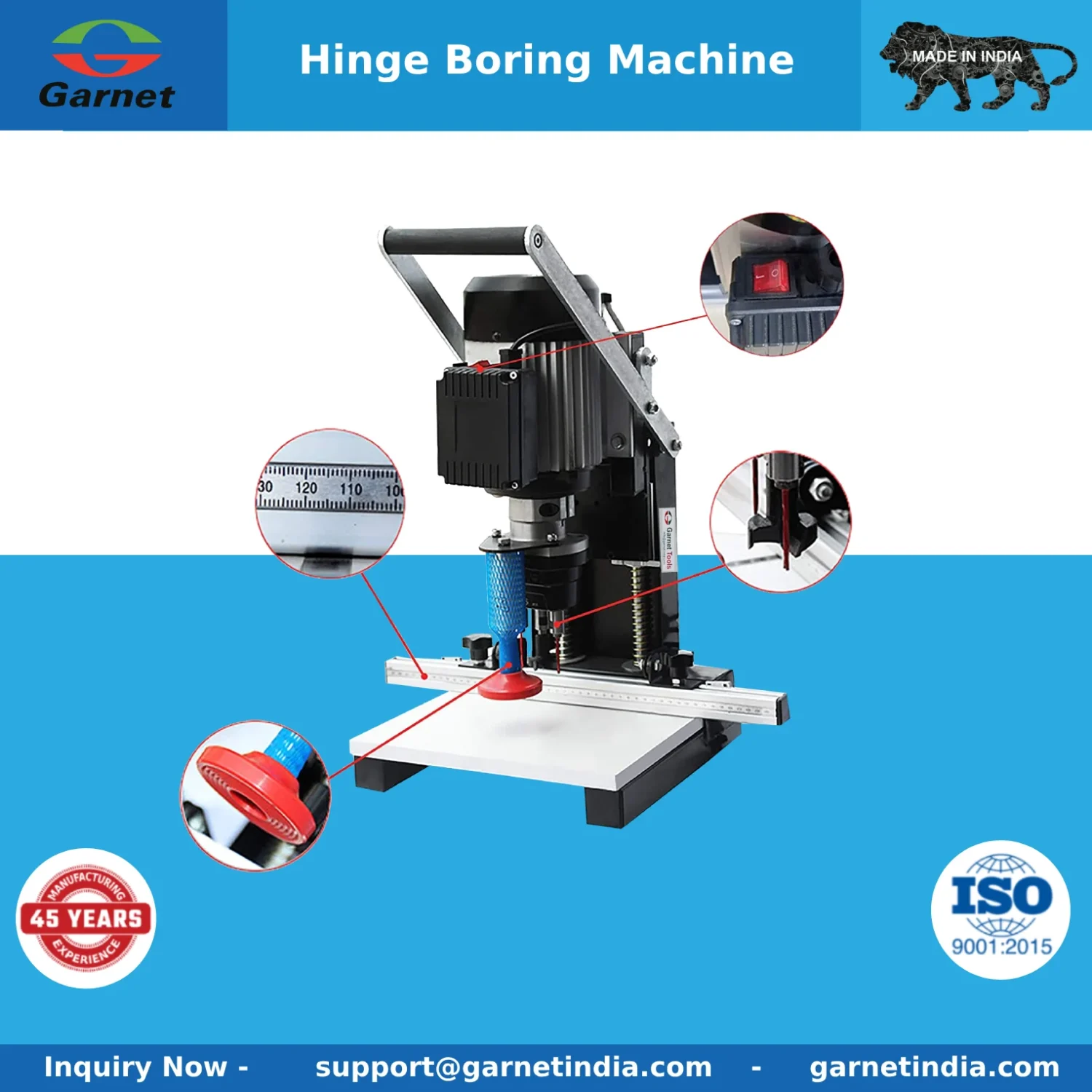 Hinge Boring Machine