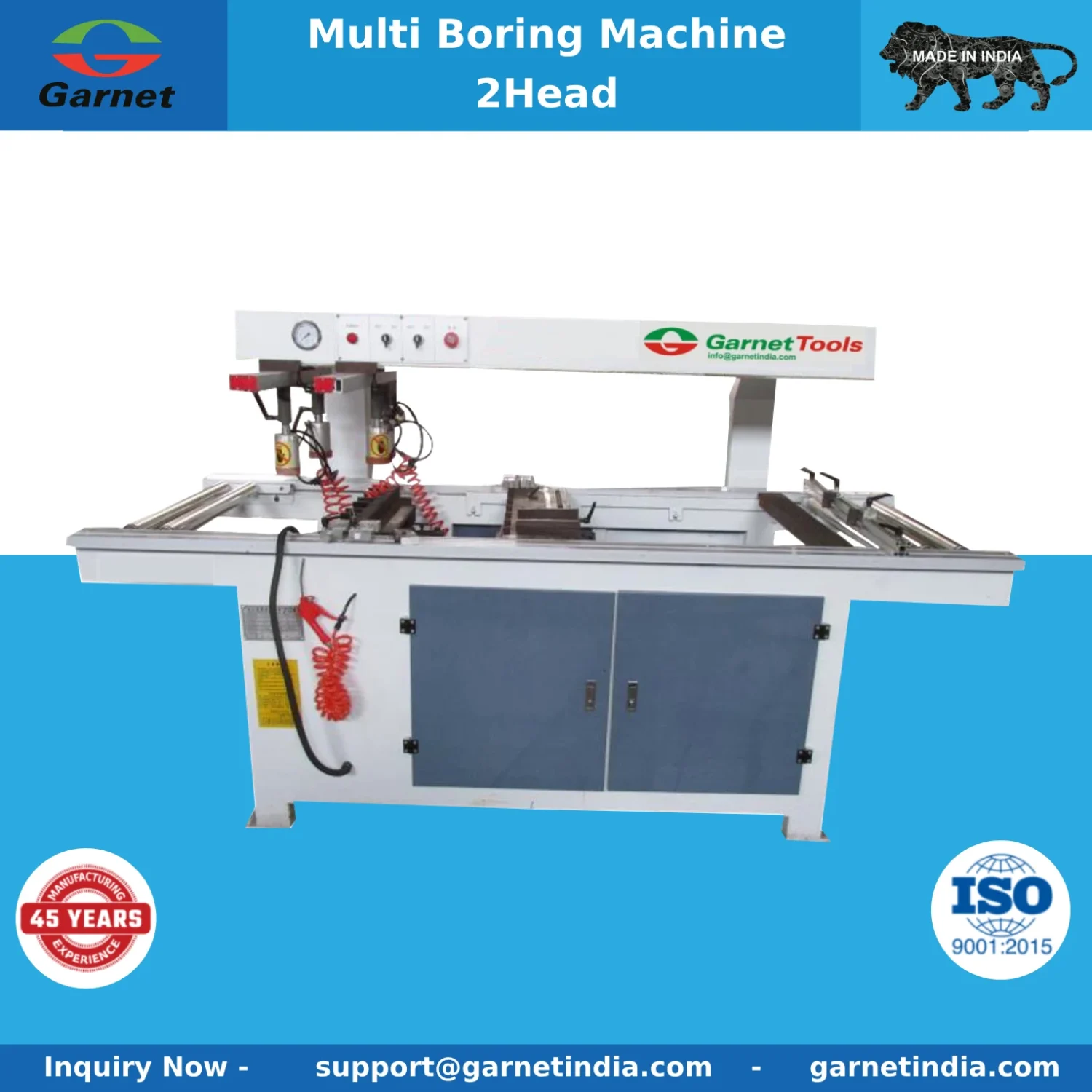 Multi Boring Machines Manufacturer - 2 Head