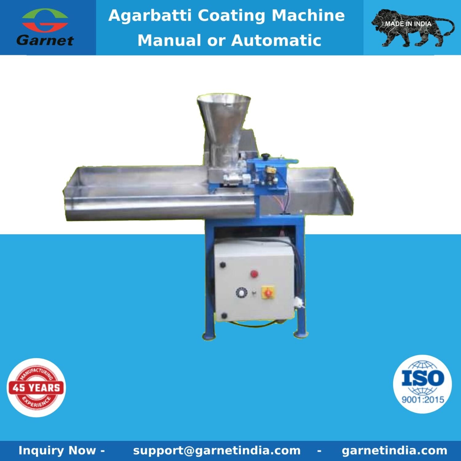 Agarbatti Coating Machine