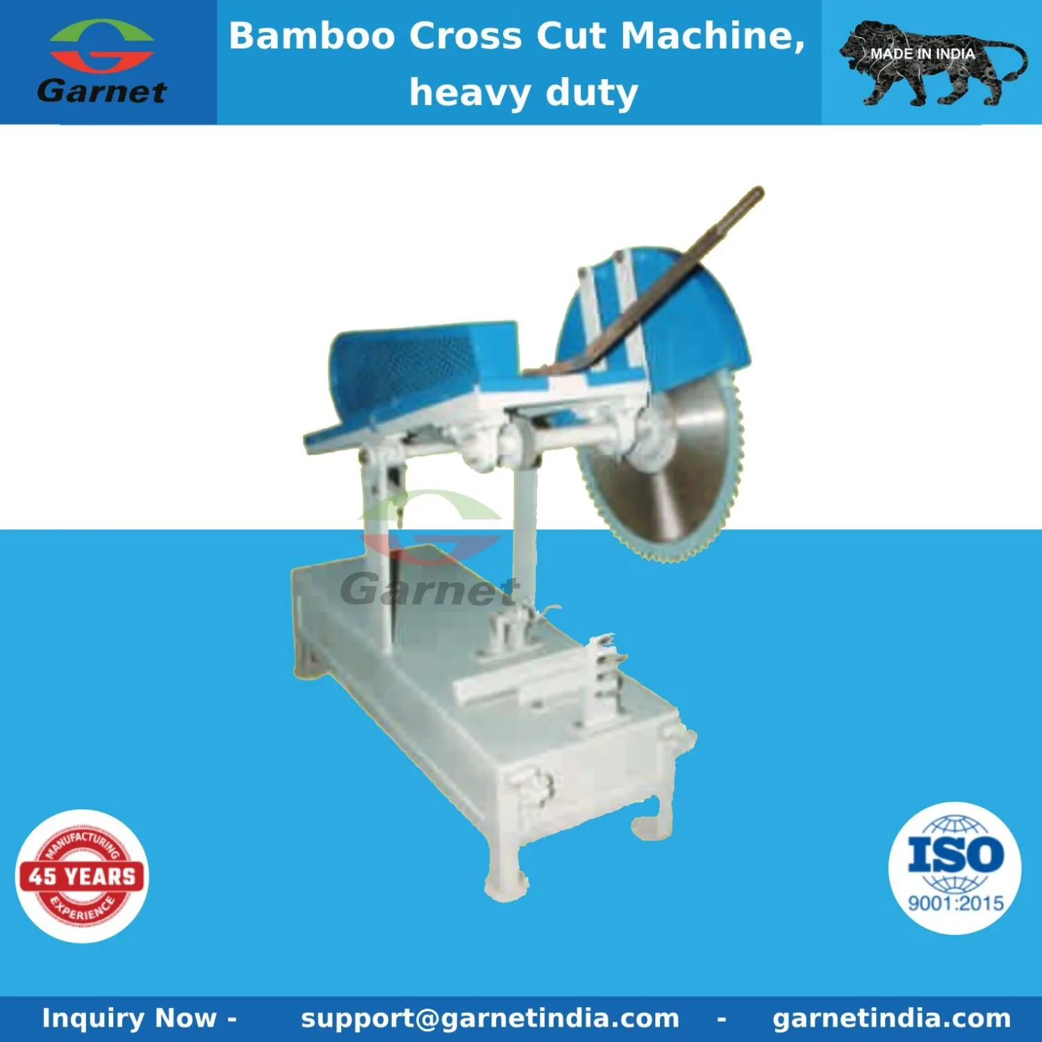 Heavy-Duty Bamboo Cross Cut Machine | Precision & Durability