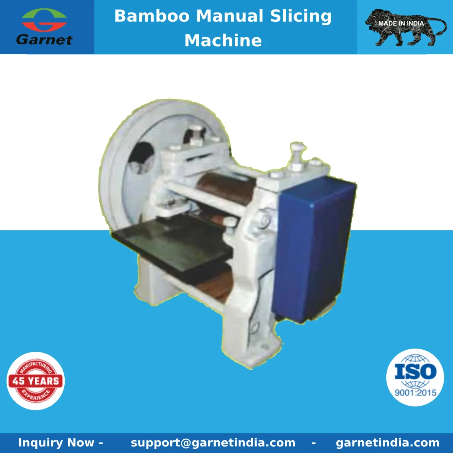 Bamboo Manual Slicing Machine