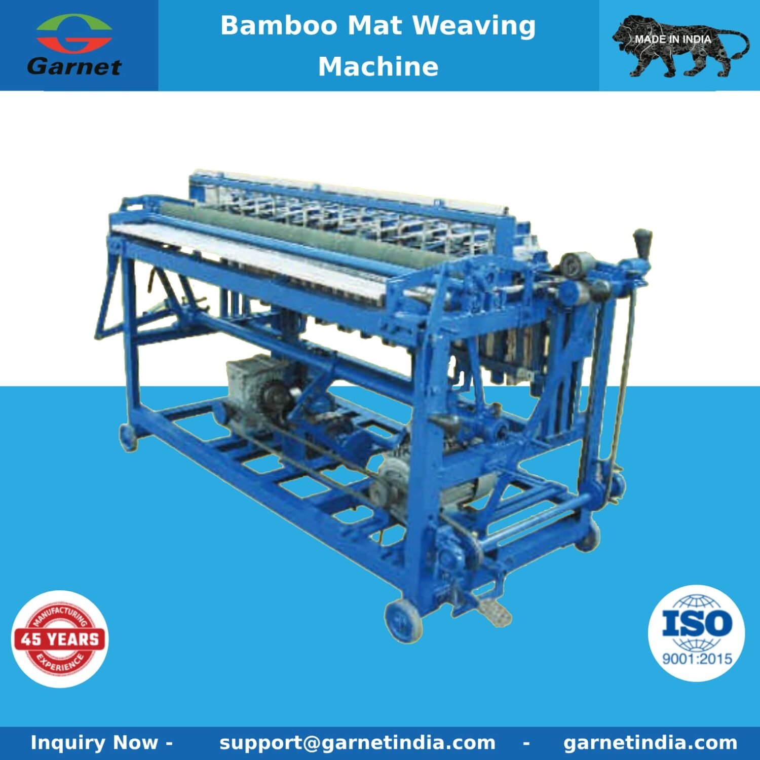 Bamboo Mat Weaving Machine