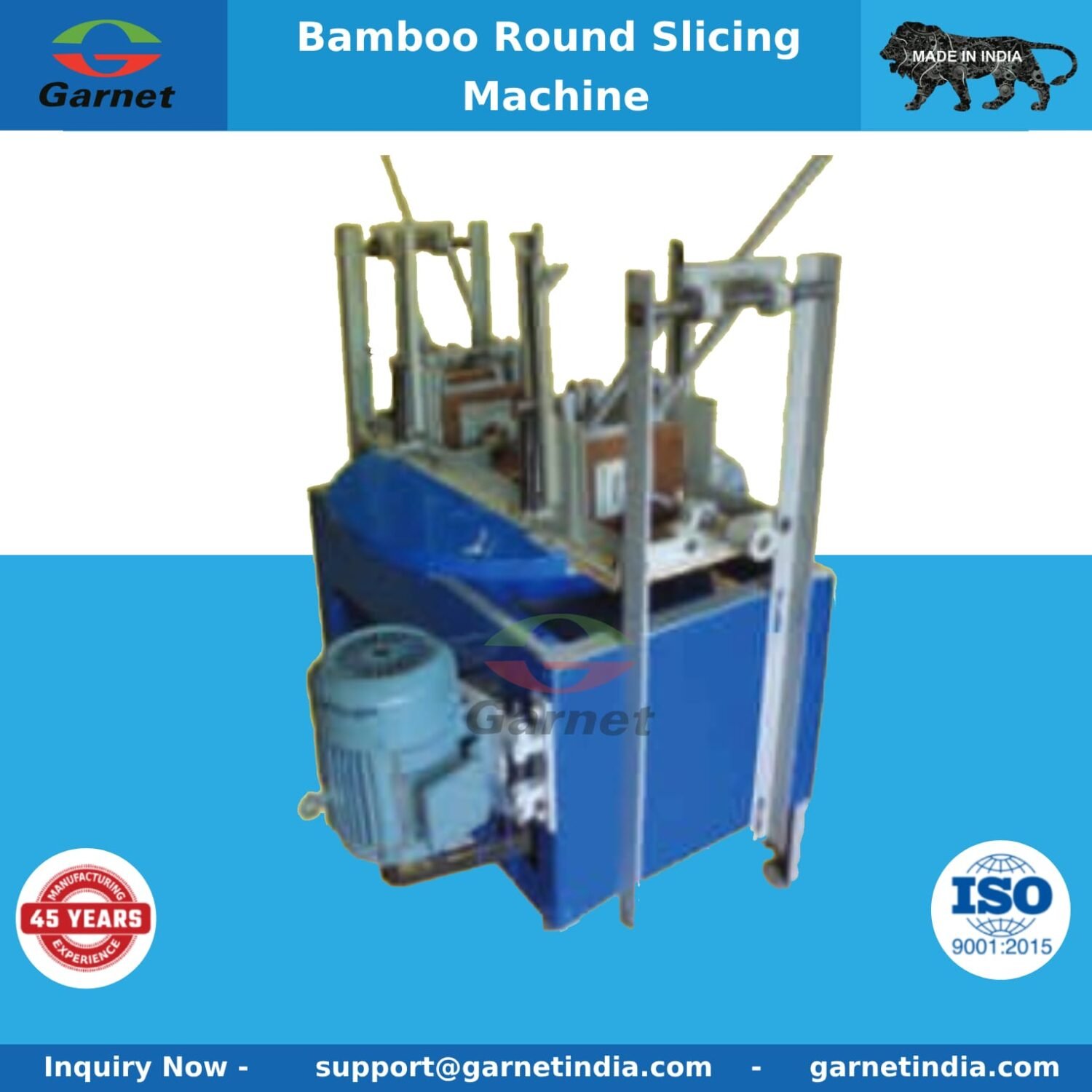 Bamboo Round Slicing Machine