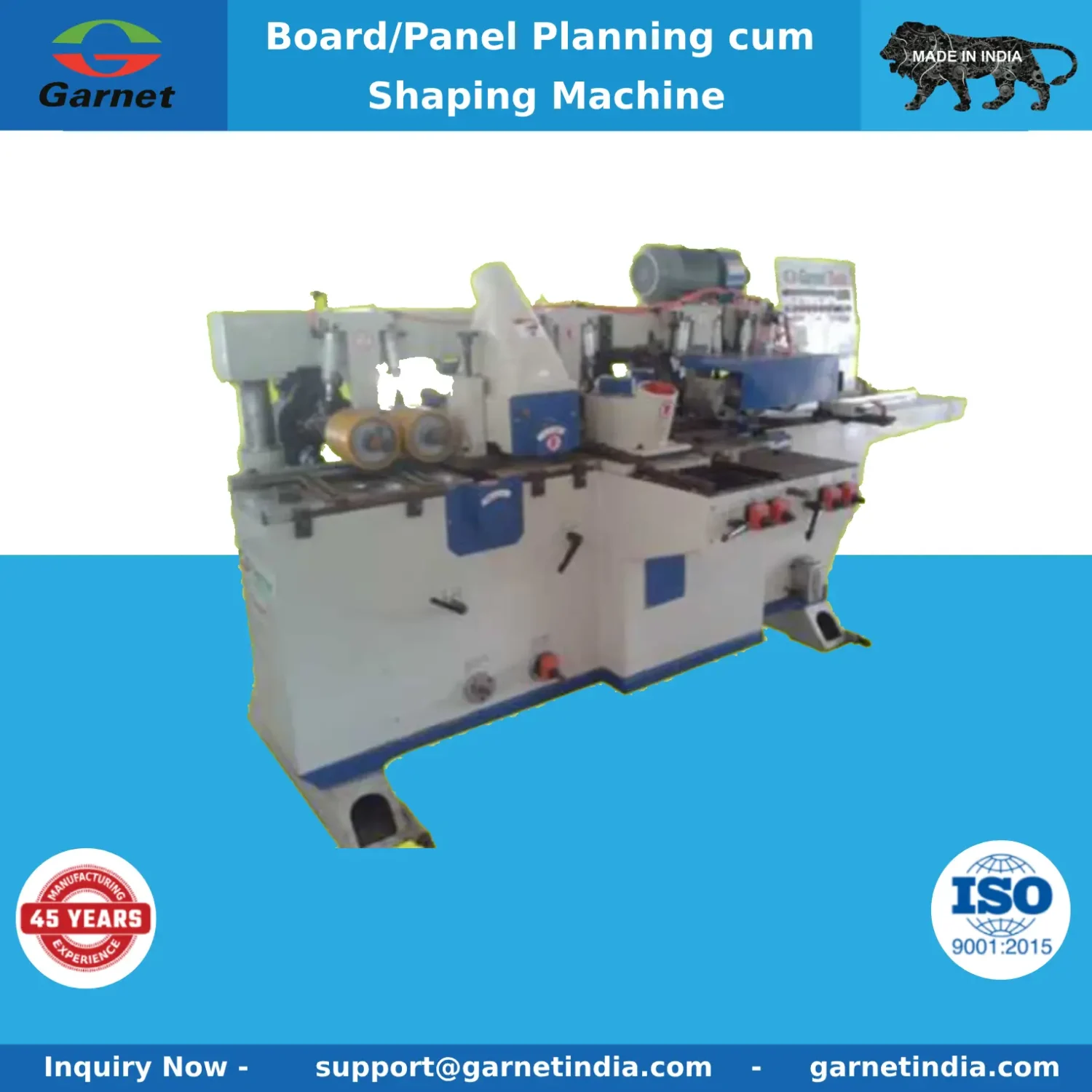 Panel Planning Shaping Machine