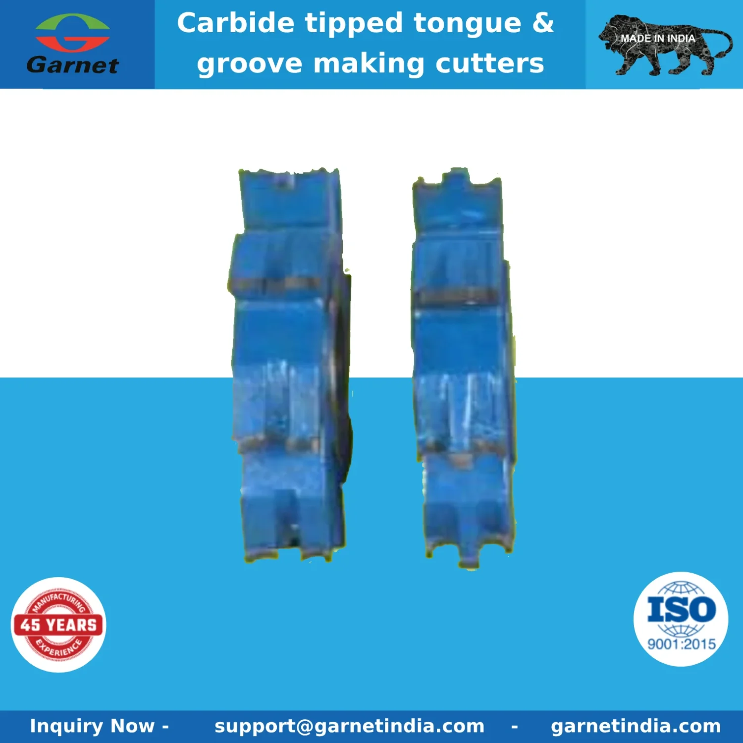 Carbide Tipped Tongue & Groove Making Cutters