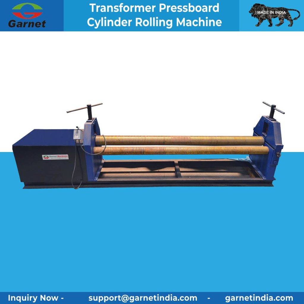 Transformer Pressboard Cylinder Rolling Machine